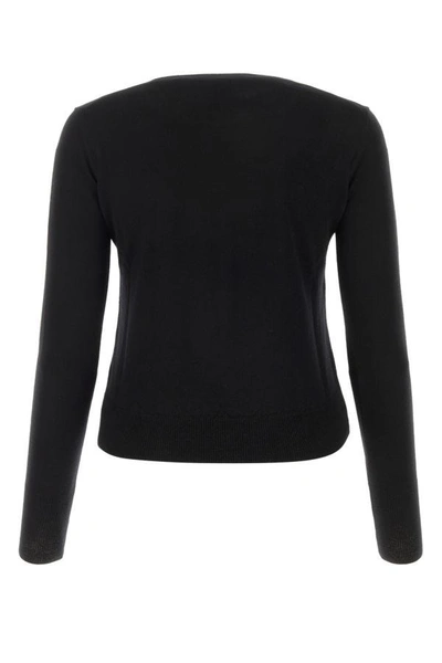 Shop Vivienne Westwood Woman Black Wool Sweater