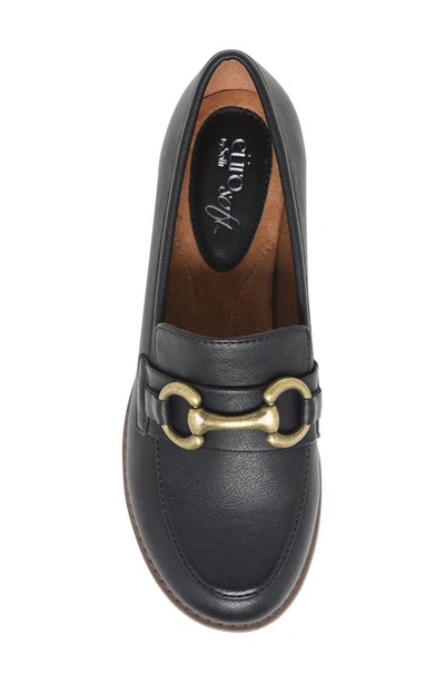 Shop Eurosoft Nydia Horsebit Loafer In Black