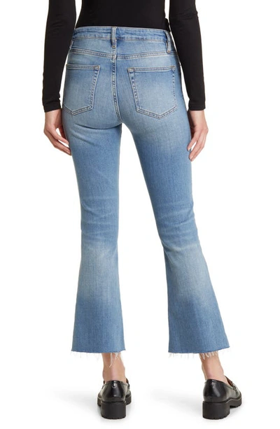 Frame Le Crop Mini Boot Raw Step Hem Jeans In Wavey