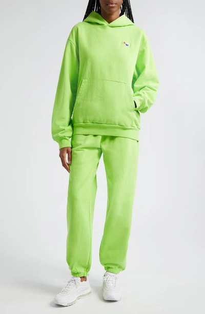Shop Melody Ehsani Gender Inclusive Heavy Fleece Sweatpants In Acid Lime