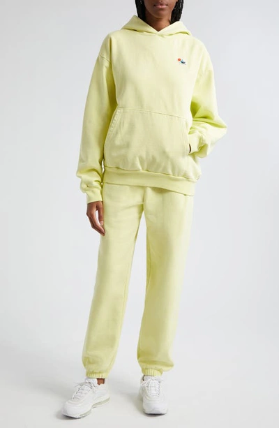 Shop Melody Ehsani Gender Inclusive Heavy Fleece Sweatpants In Lemon Zest