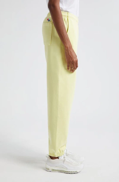 Shop Melody Ehsani Gender Inclusive Heavy Fleece Sweatpants In Lemon Zest