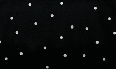 Shedrain 43 Polka Dot Auto Open Compact Umbrella In Pearl District