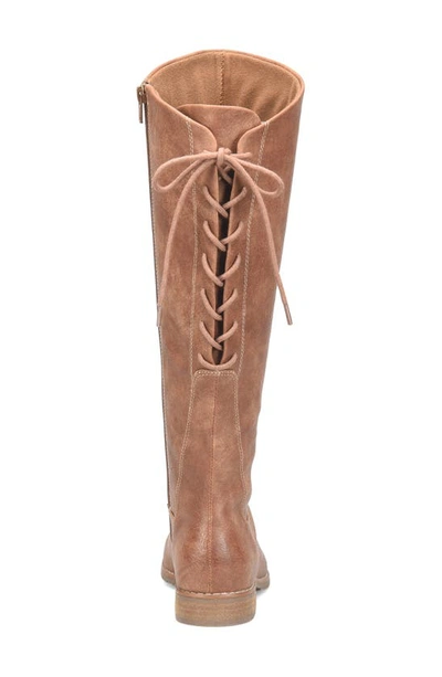 Eurosoft Wenda Faux Leather Boot In Cognac