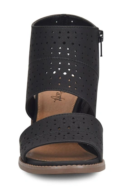 Shop Eurosoft Tannyn Lasercut Sandal In Black