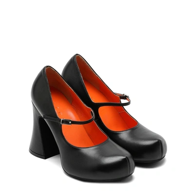 Shop Marni Mary Jane Shoes In 00n99