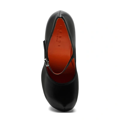 Shop Marni Mary Jane Shoes In 00n99