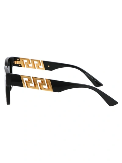 Shop Versace Sunglasses In Gb1/87 Black