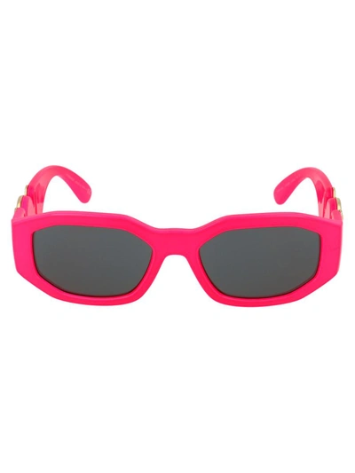 Shop Versace Sunglasses In 531887 Fuxia Fluo
