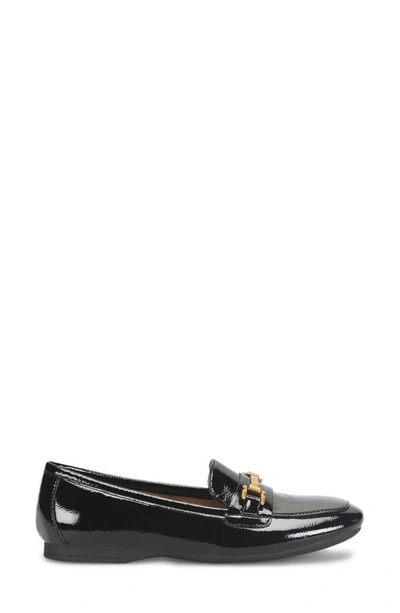 Shop Eurosoft Kellsie Loafer In Black Crinkle Patent