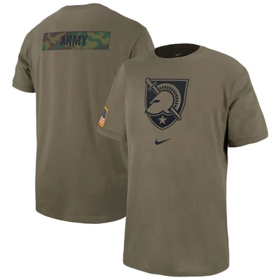 Shop Nike Olive Army Black Knights Military Pack T-shirt