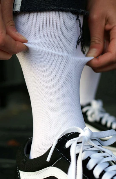 Shop Comrad Knee High Compression Socks In White
