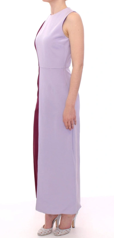 Shop Barbara Casasola Purple Lavender Gown Maxi Silk Long Women's Dress