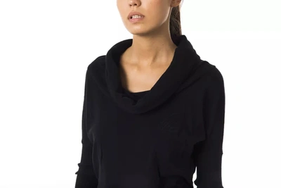 Shop Byblos Elegant Open Collar Black Pullover For Women's Women