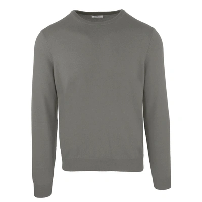 Shop Malo Italian Wool-cashmere Blend Sweater In Medium Men's Gray