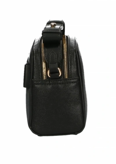 Shop Plein Sport Sleek Black Double-zip Crossbody Women's Bag