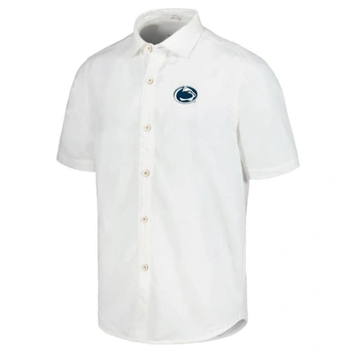 Shop Tommy Bahama White Penn State Nittany Lions Coconut Point Palm Vista Islandzone Camp Button-up Shirt