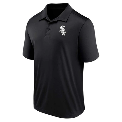 Shop Fanatics Branded Black Chicago White Sox Logo Polo