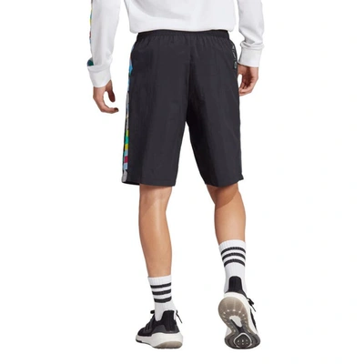 Shop Adidas Originals Adidas  Black Peter Saville X Manchester United Shorts