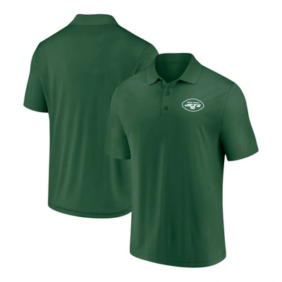 Shop Fanatics Branded Green New York Jets Component Polo