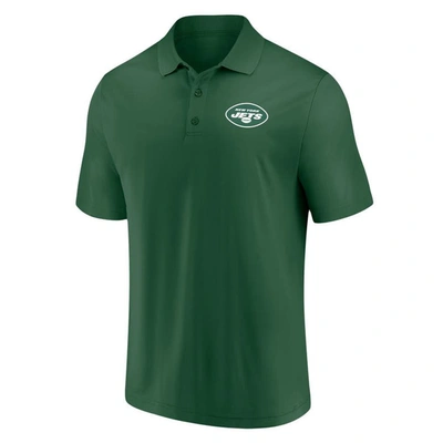 Shop Fanatics Branded Green New York Jets Component Polo
