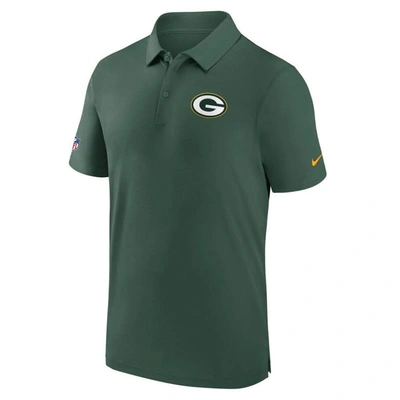 Shop Nike Green Green Bay Packers Sideline Coaches Performance Polo