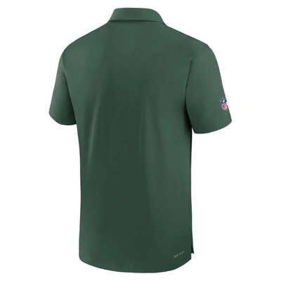 Shop Nike Green Green Bay Packers Sideline Coaches Performance Polo