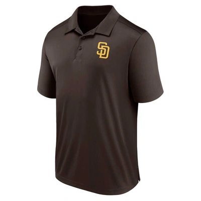 Shop Fanatics Branded Brown San Diego Padres Logo Polo