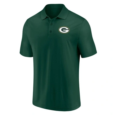 Shop Fanatics Branded Green Green Bay Packers Component Polo