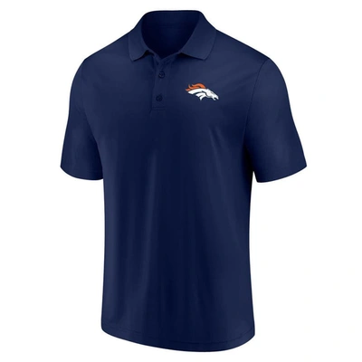 Shop Fanatics Branded Navy Denver Broncos Component Polo