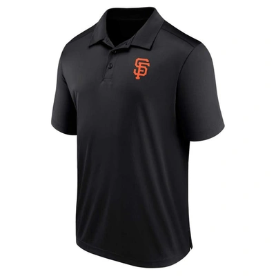 Shop Fanatics Branded Black San Francisco Giants Logo Polo