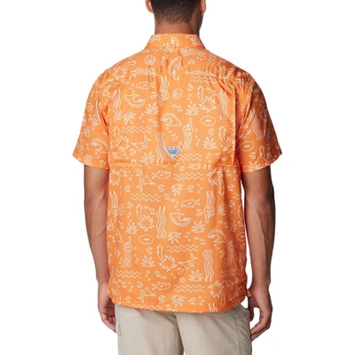 Shop Columbia Tennessee Orange Tennessee Volunteers Super Slack Tide Omni-wick Button-up Shirt