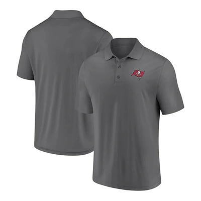 Shop Fanatics Branded Pewter Tampa Bay Buccaneers Component Polo