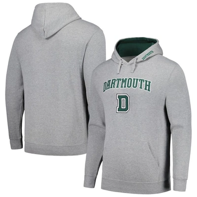 Shop Colosseum Heather Gray Dartmouth Big Green Arch & Logo Pullover Hoodie