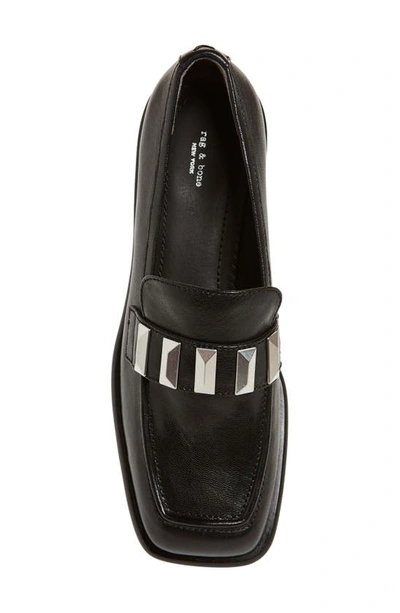 Shop Rag & Bone Maxwell Loafer In Black