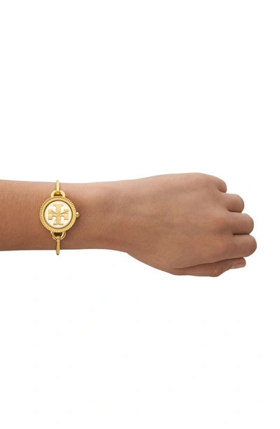 Shop Tory Burch The Miller Bangle Watch Set, 27mm In Gold