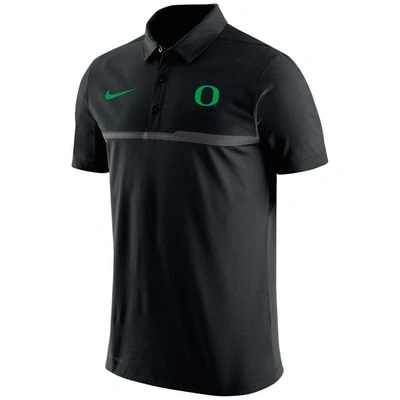 Shop Nike Black Oregon Ducks Coaches Performance Polo