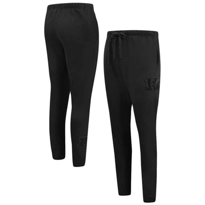 Shop Pro Standard Black Cincinnati Bengals Neutral Fleece Sweatpants