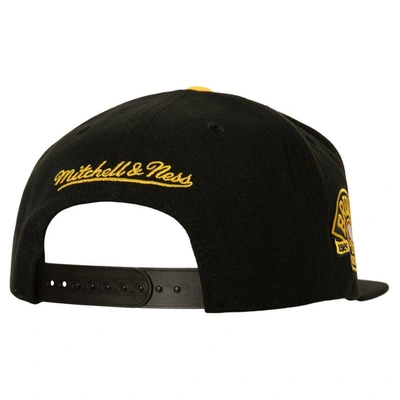 Shop Mitchell & Ness Black/ Boston Bruins 100th Anniversary Collection  Snapback Hat
