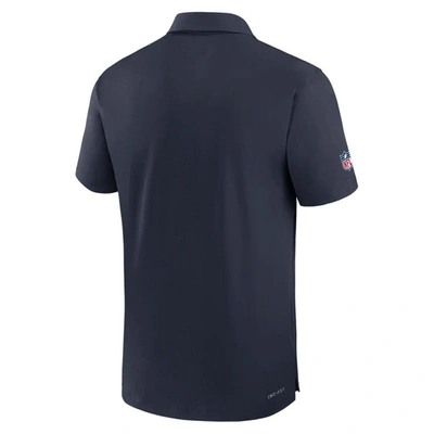 Shop Nike Navy Chicago Bears Sideline Coaches Performance Polo
