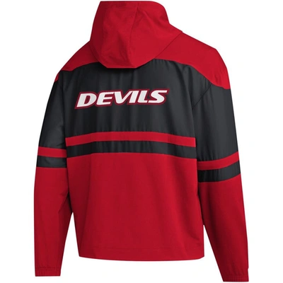 Shop Adidas Originals Adidas  Red New Jersey Devils Full-zip Hoodie
