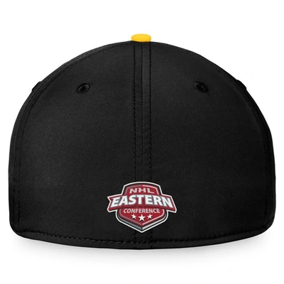 Shop Fanatics Branded Black/gold Pittsburgh Penguins Fundamental 2-tone Flex Hat
