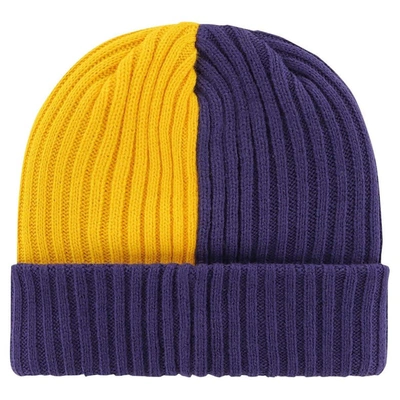 Shop 47 ' Purple Minnesota Vikings Fracture Cuffed Knit Hat