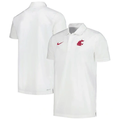 Shop Nike White Washington State Cougars Sideline Polo