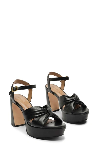 Shop Bernardo Footwear Veronika Platform Sandal In Black