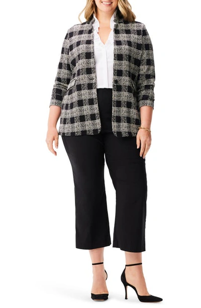 Nic + Zoe Wonderstretch Wide Leg Pull-on Pants In Black Onyx