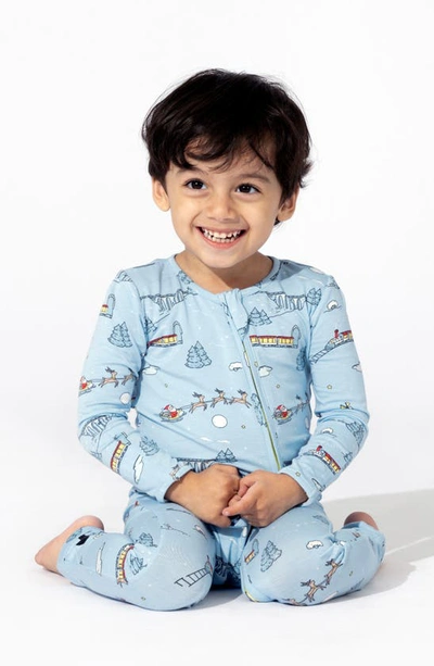 Shop Bellabu Bear Kids' Polar Express Convertible Footie Pajamas