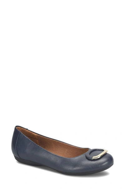 Shop Eurosoft Sibella Flat In Navy