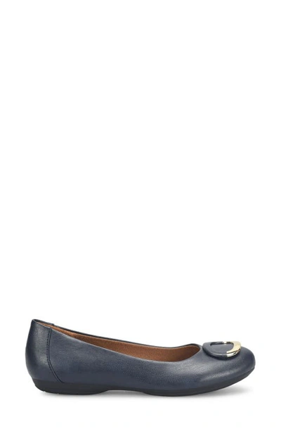 Shop Eurosoft Sibella Flat In Navy