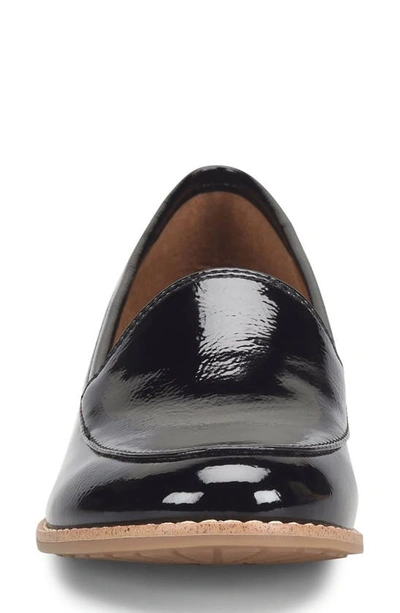 Eurosoft Norena Slip-on Loafer In Black Crinkle Patent